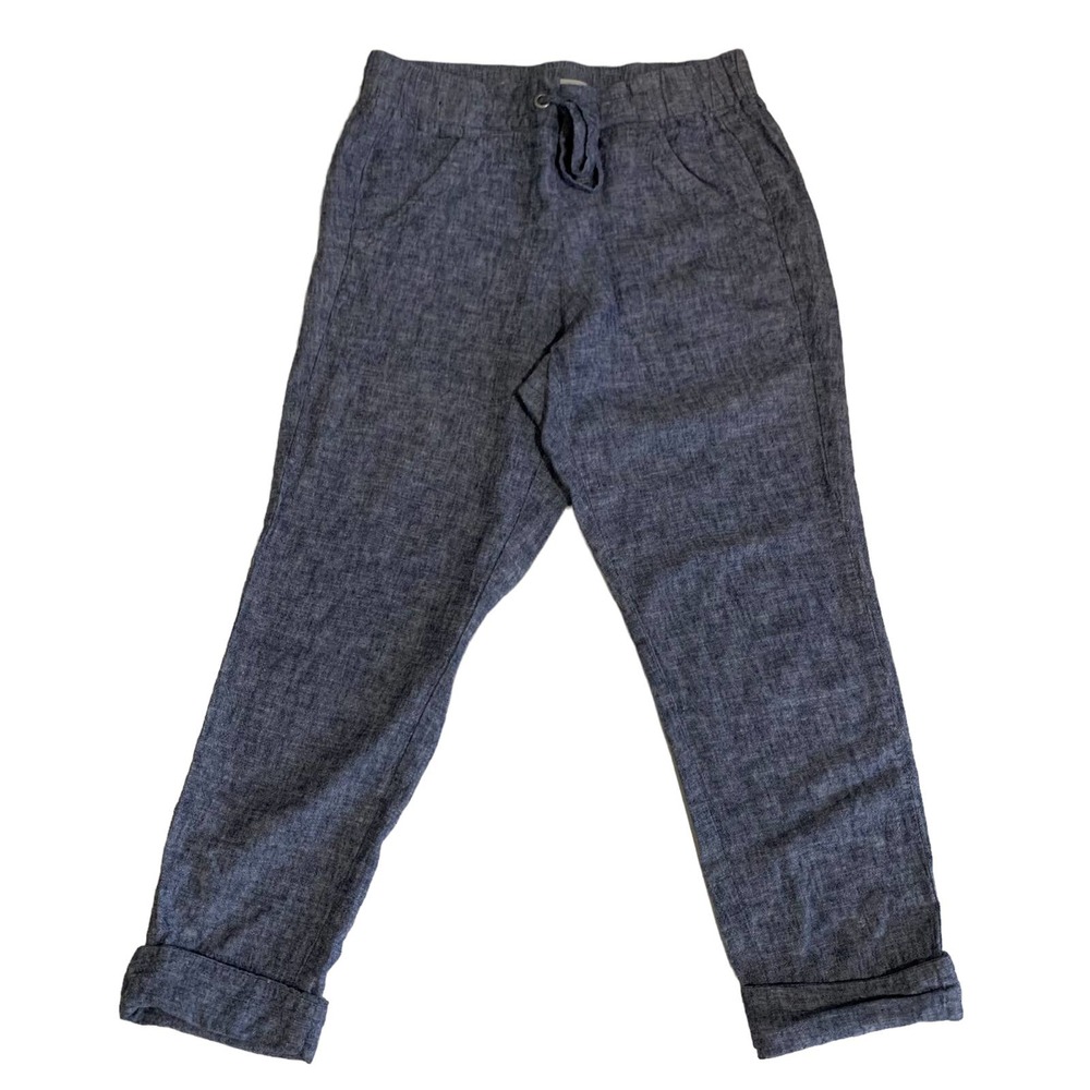 Van Heusen Linen Blue Joggers Size 4